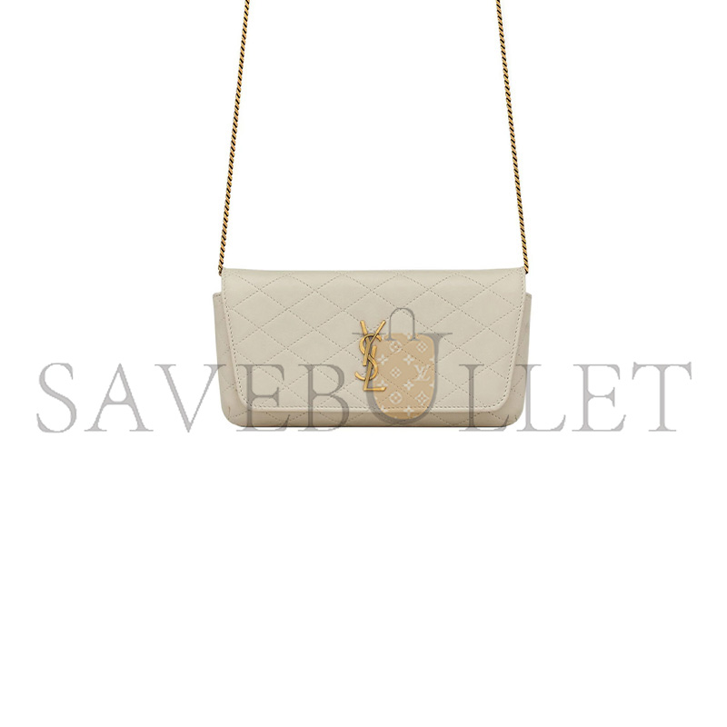 YSL GABY PHONE CASE IN LAMBSKIN 742579  (19*10*4.5cm)